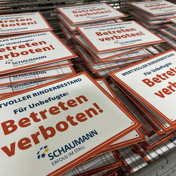Forex-Objekt im Konturschnitt, Detailansicht – Druck auf Forex Hamburg